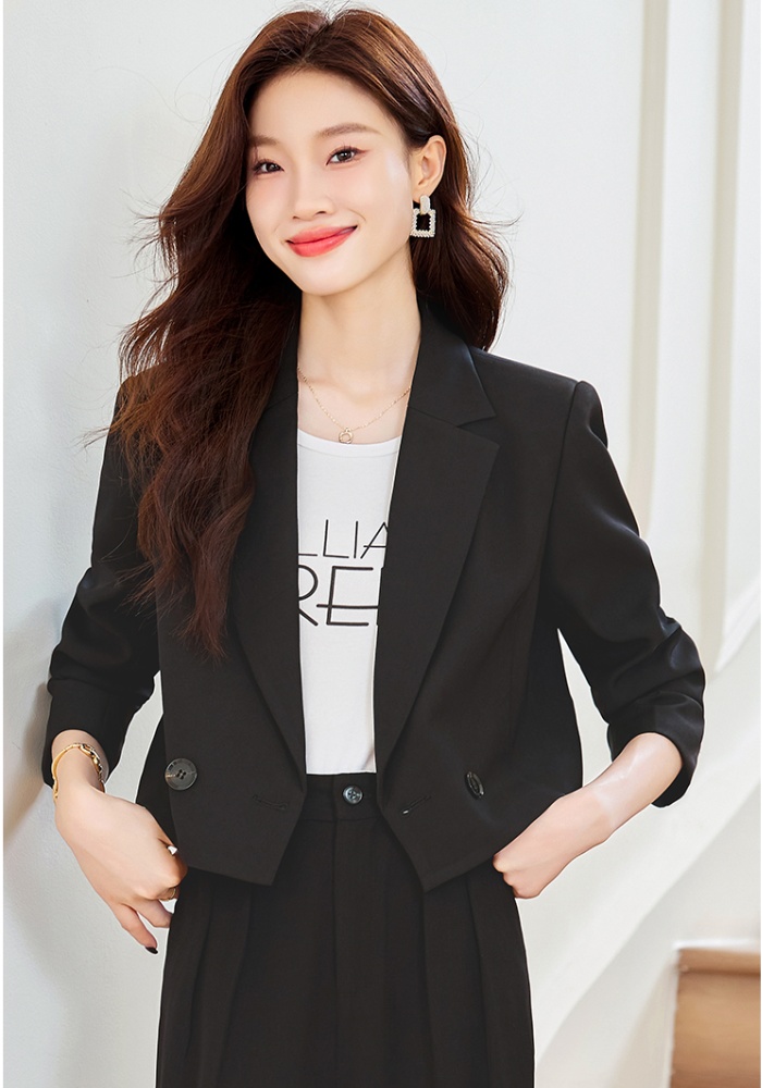 Overalls business suit suit pants a set for women