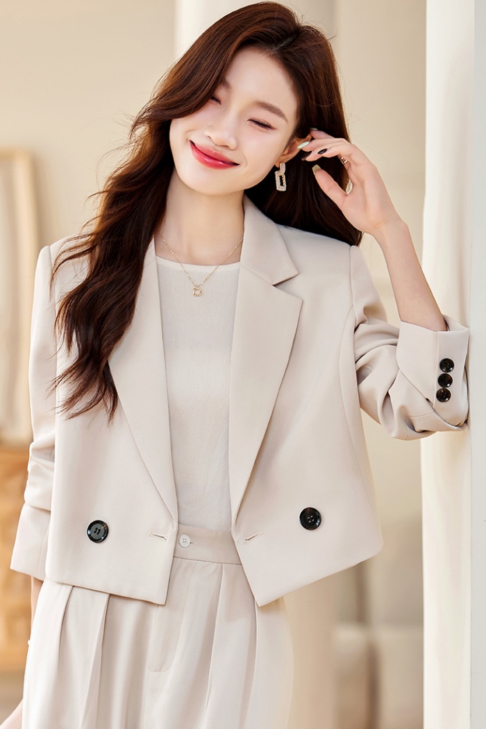 Overalls business suit suit pants a set for women