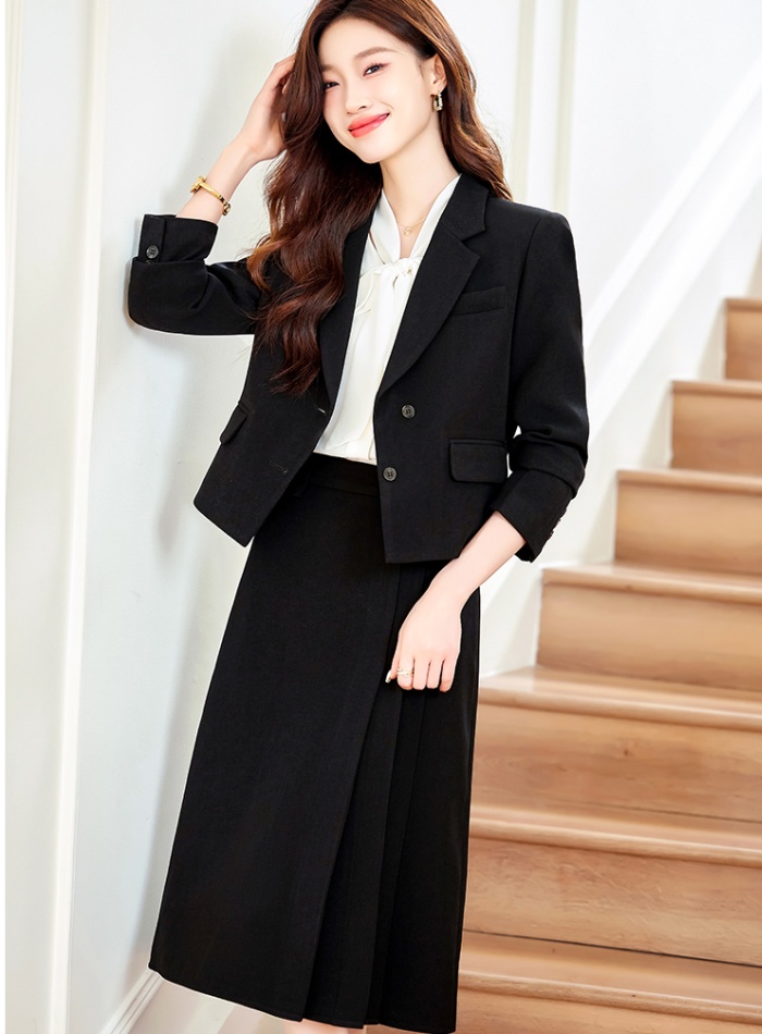 Profession coat long sleeve business suit 2pcs set for women