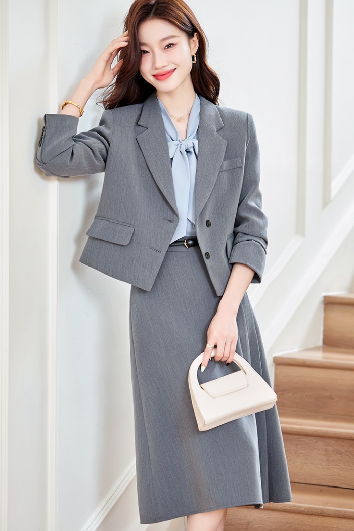 Profession coat long sleeve business suit 2pcs set for women