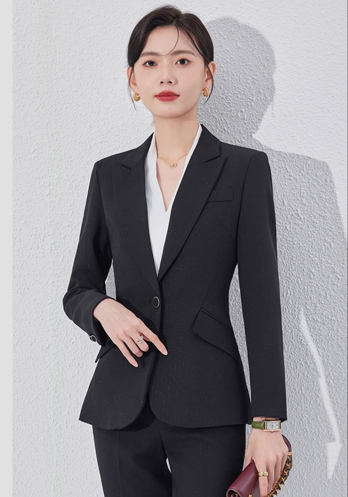 Profession suit pants long sleeve business suit 2pcs set