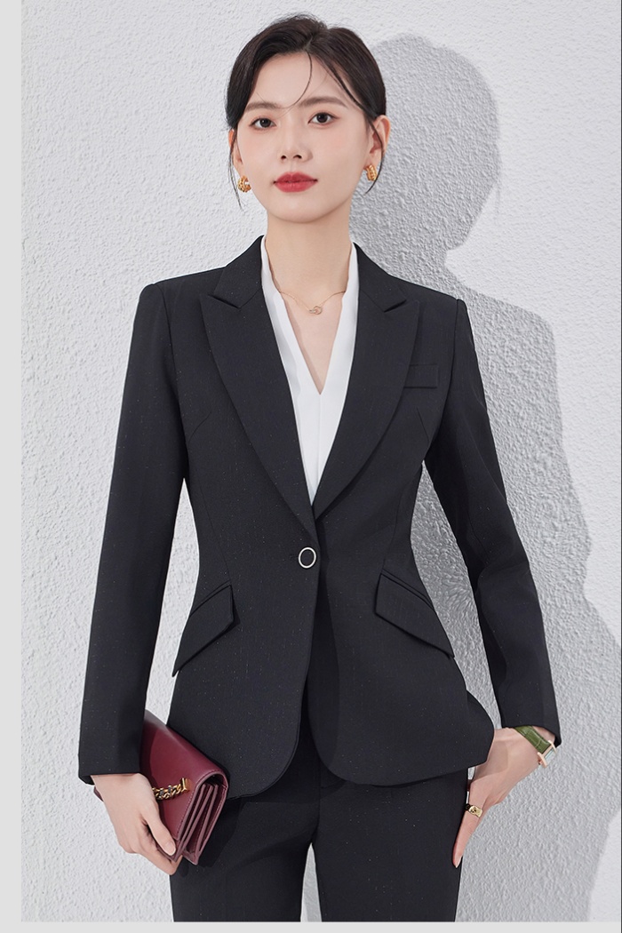 Profession suit pants long sleeve business suit 2pcs set