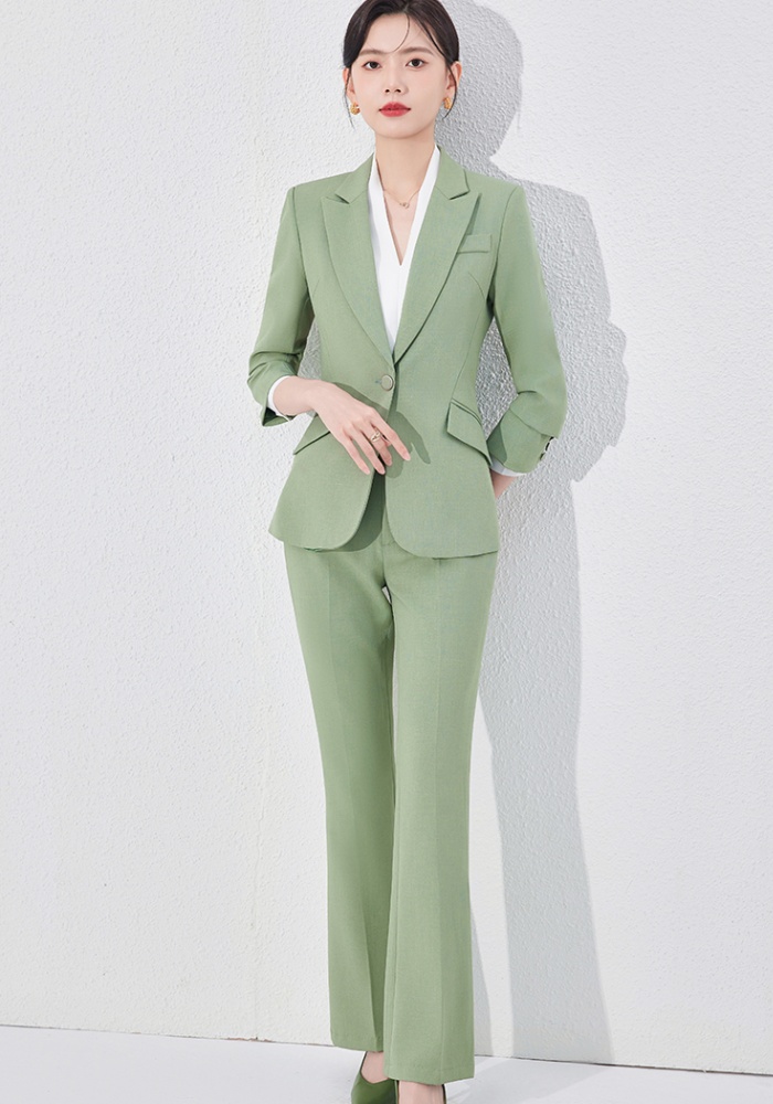 Profession suit pants long sleeve business suit 2pcs set