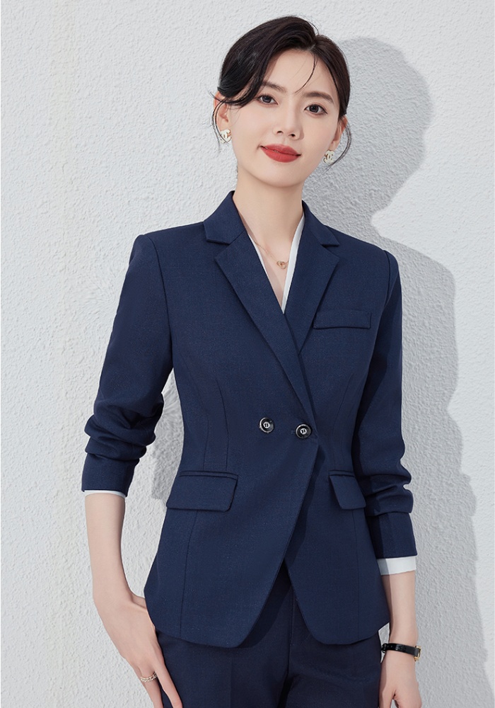 Long sleeve business suit suit pants 2pcs set for women