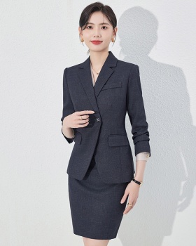 Long sleeve coat business suit 2pcs set for women