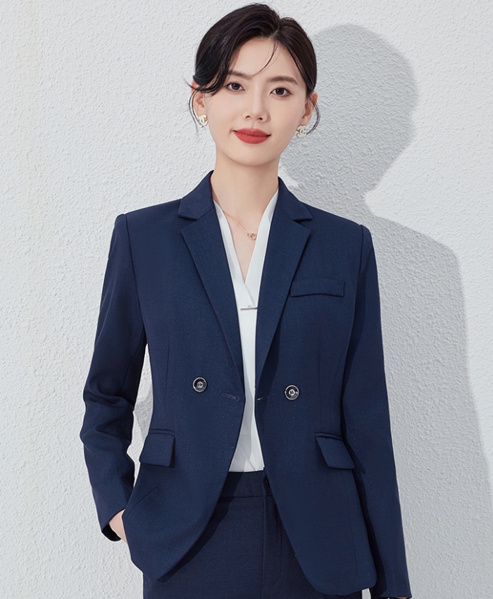 Long sleeve coat business suit 2pcs set for women