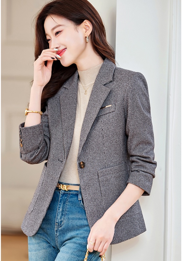 Overalls long sleeve coat profession business suit for women