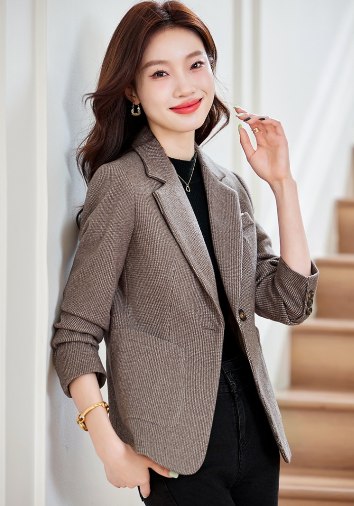 Overalls long sleeve coat profession business suit for women