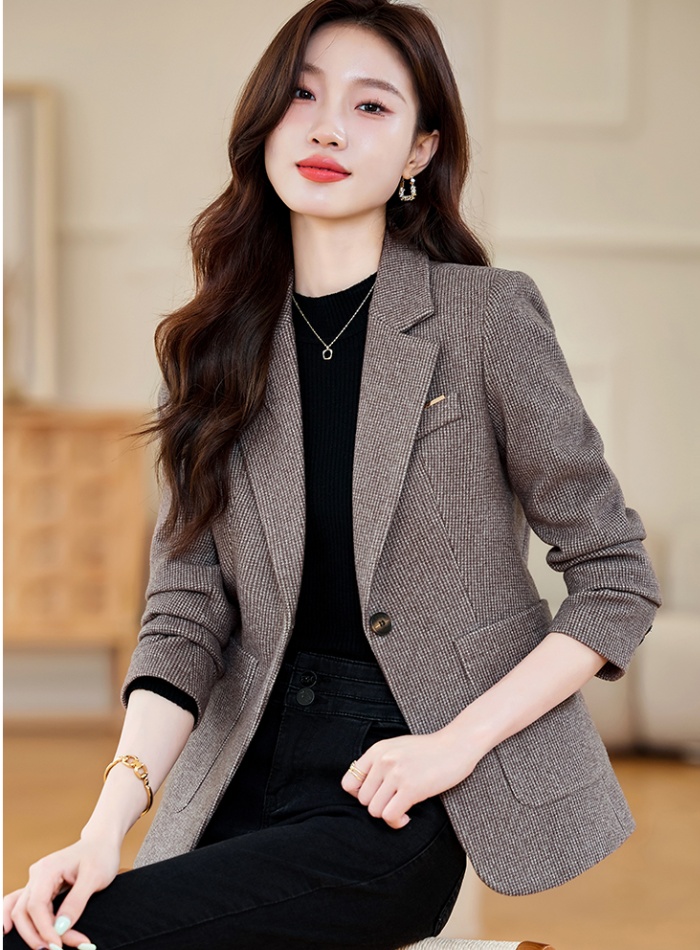 Overalls long sleeve coat profession business suit for women