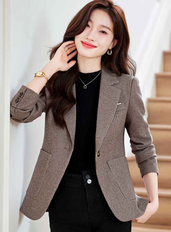 Overalls long sleeve coat profession business suit for women