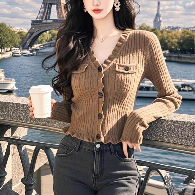 Bottoming sweater autumn and winter tops for women