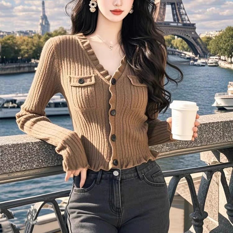 Bottoming sweater autumn and winter tops for women