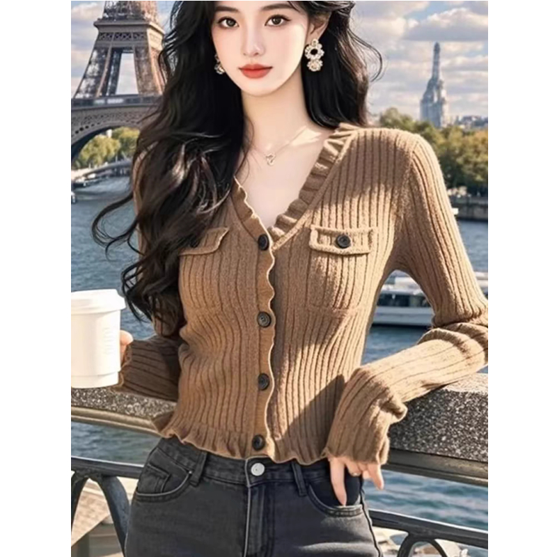 Bottoming sweater autumn and winter tops for women