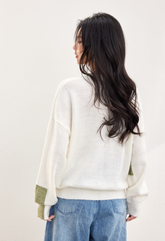 Niche slim tops tender spring sweater for women