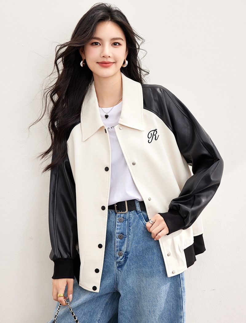 Loose Casual jacket spring commuting baseball uniforms for women