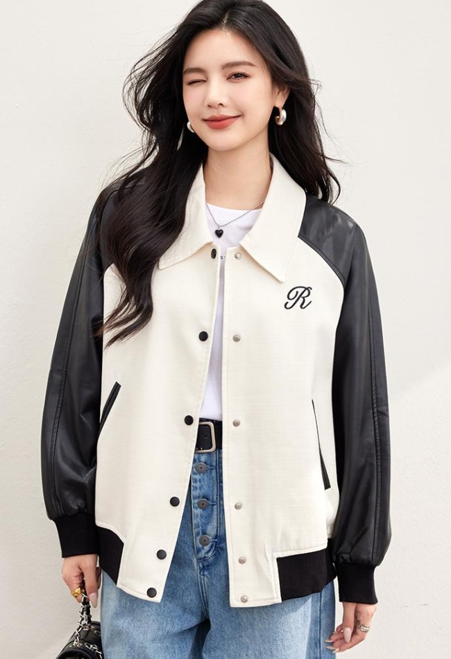 Loose Casual jacket spring commuting baseball uniforms for women