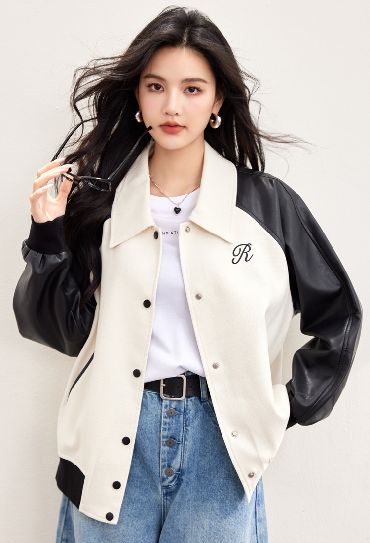 Loose Casual jacket spring commuting baseball uniforms for women