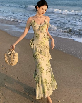 Vacation summer mermaid dress for women