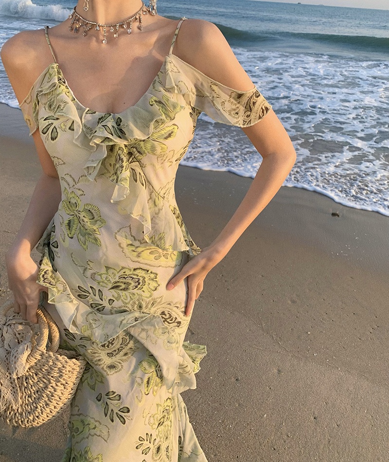 Vacation summer mermaid dress for women