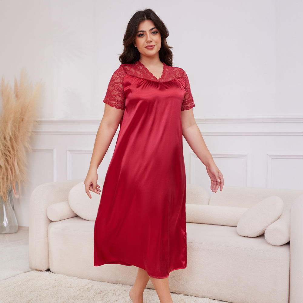 Homewear pajamas loose night dress for women