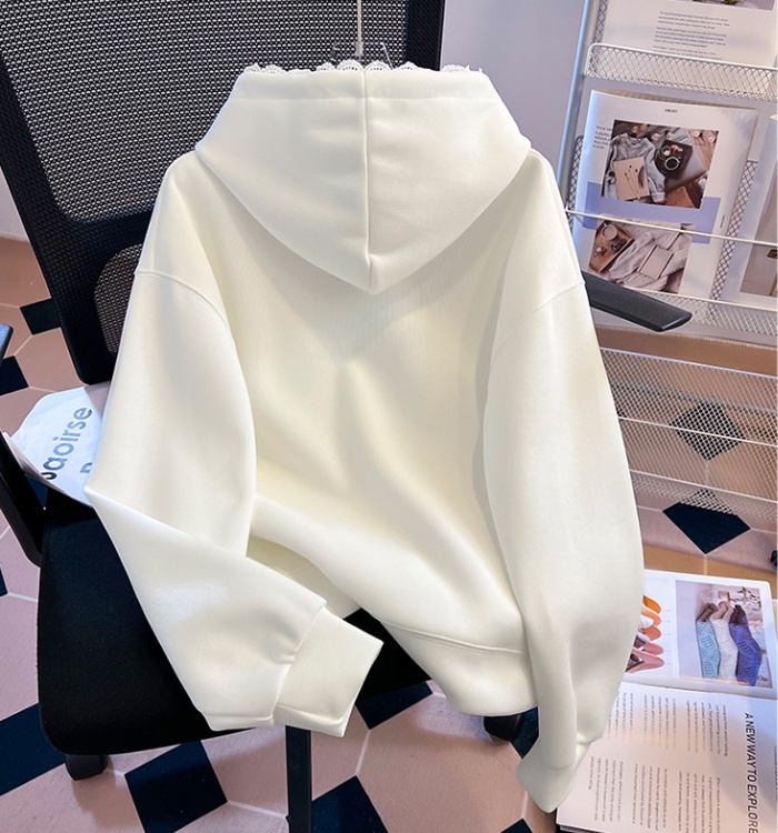 Hooded sweet hoodie loose spring tops for women