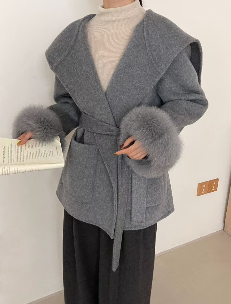 Autumn and winter chanelstyle overcoat