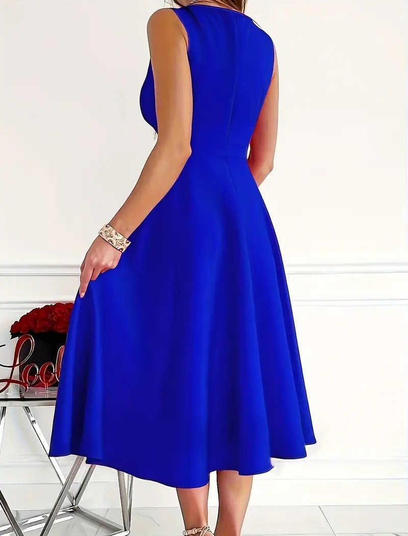 Fashion Casual dress sleeveless evening dress