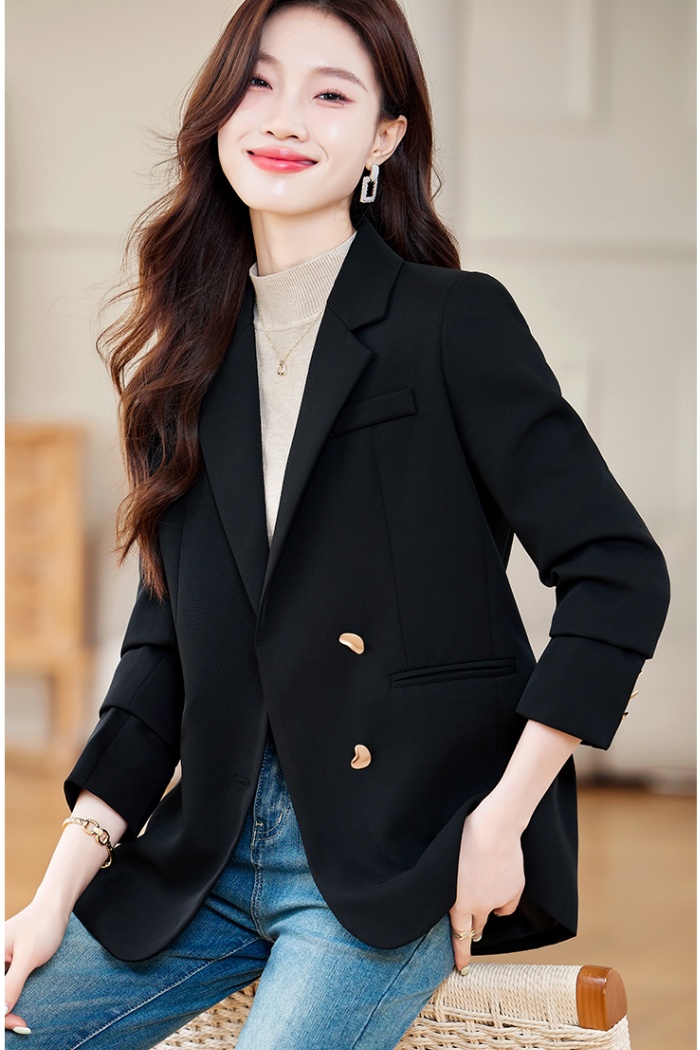 Overalls long sleeve business suit profession coat for women