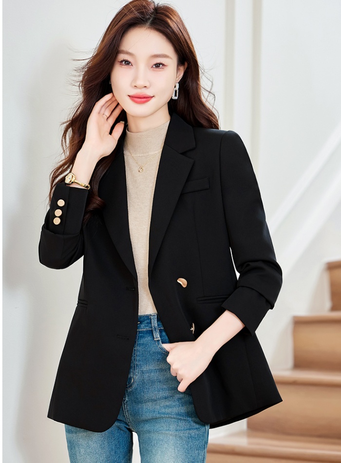 Overalls long sleeve business suit profession coat for women