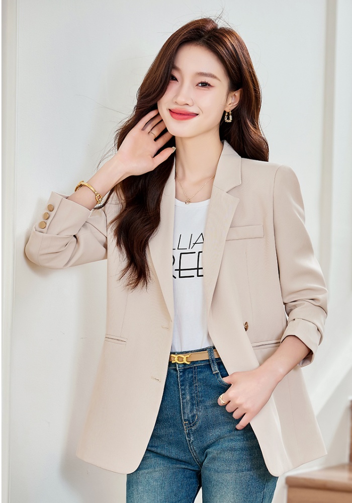 Overalls long sleeve business suit profession coat for women