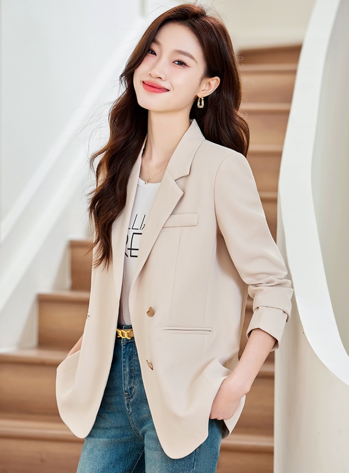 Overalls long sleeve business suit profession coat for women