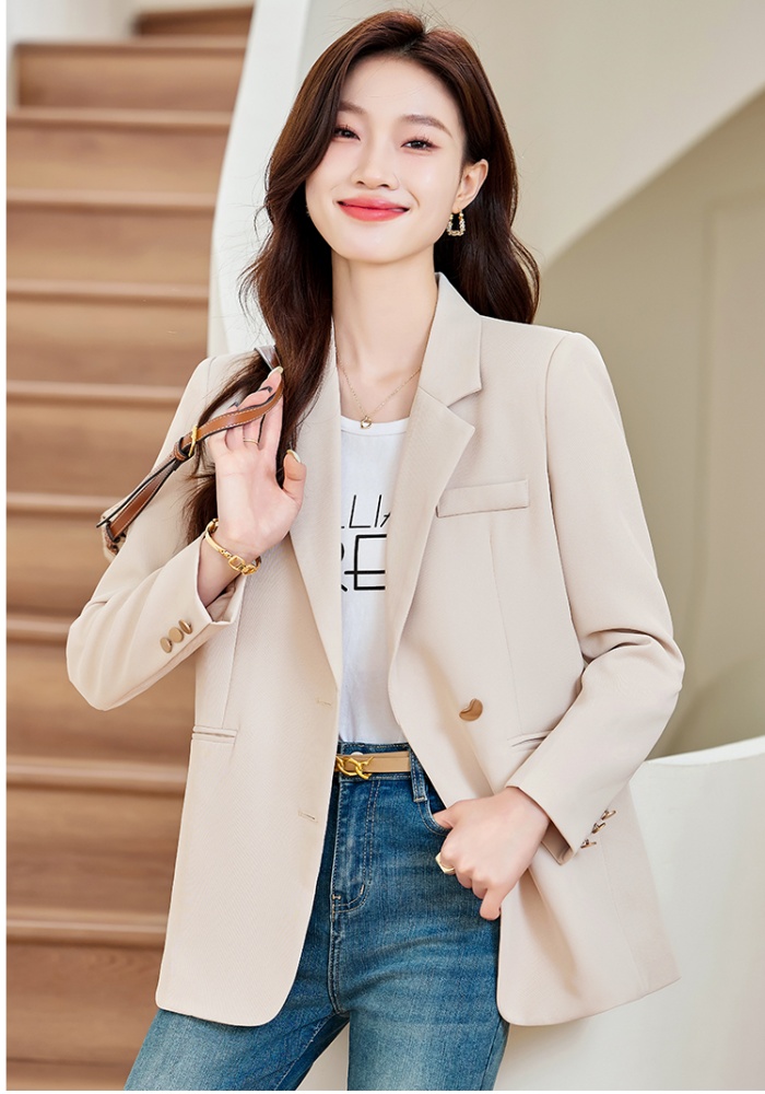 Overalls long sleeve business suit profession coat for women