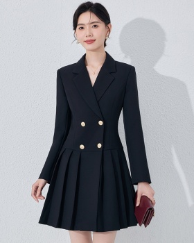 Profession business suit long sleeve dress for women