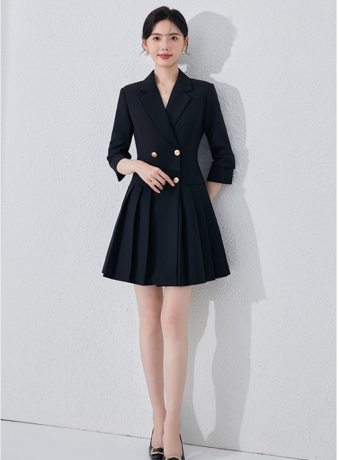 Profession business suit long sleeve dress for women