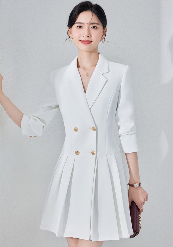 Profession business suit long sleeve dress for women