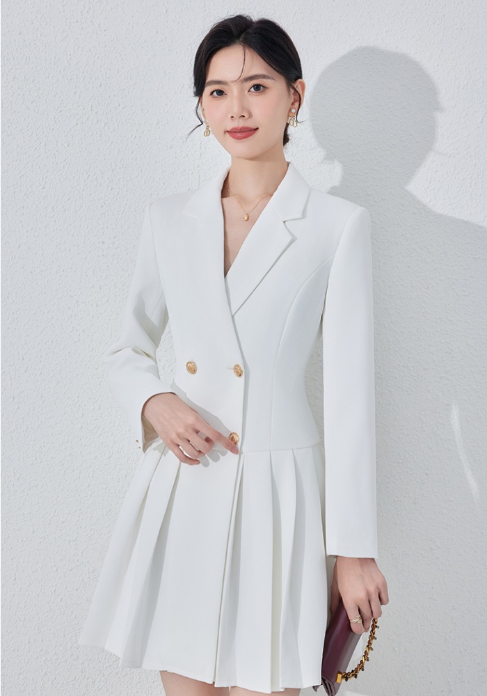 Profession business suit long sleeve dress for women