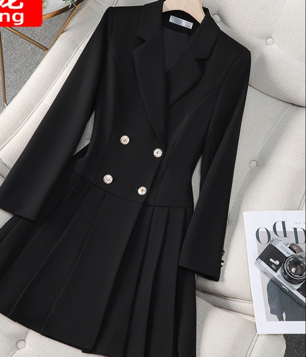 Profession business suit long sleeve dress for women