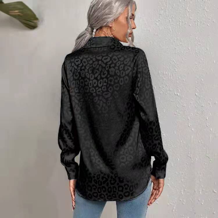 Temperament long sleeve shirt for women