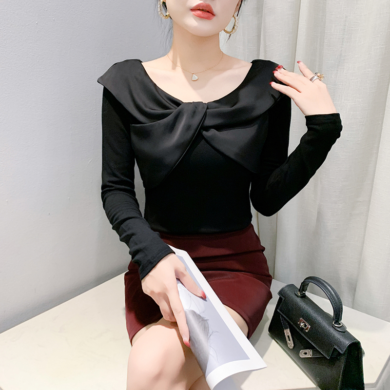 Stereoscopic small shirt spring tops for women