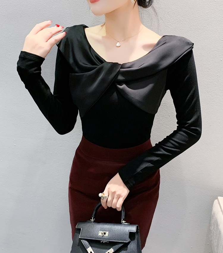 Stereoscopic small shirt spring tops for women