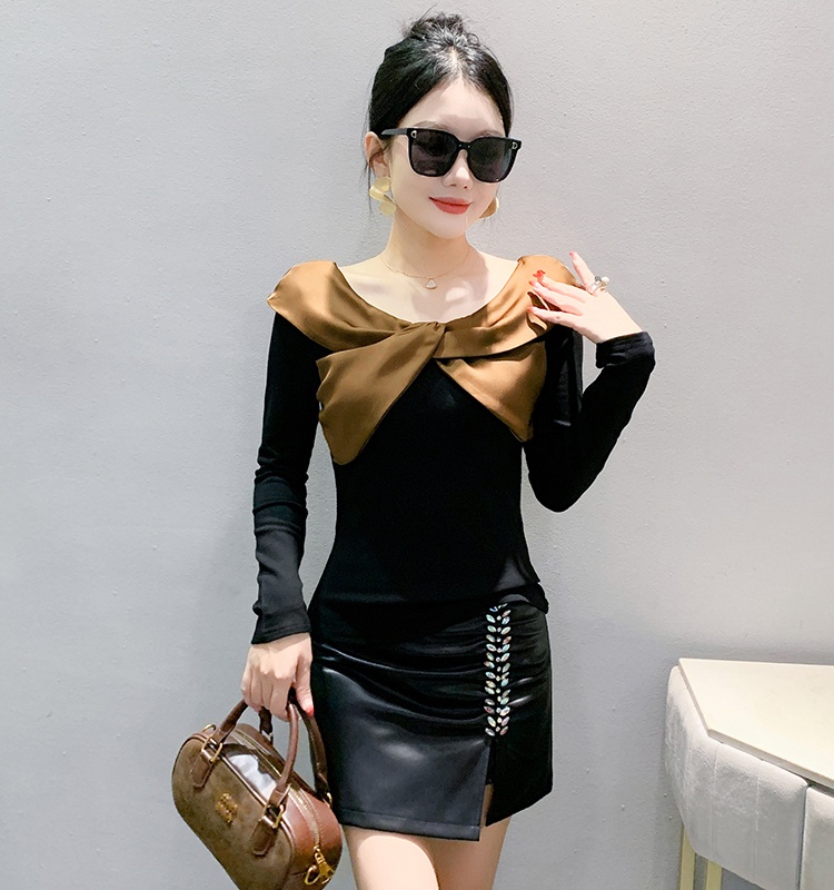 Stereoscopic small shirt spring tops for women