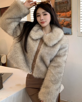 Autumn and winter coat elmo fur coat