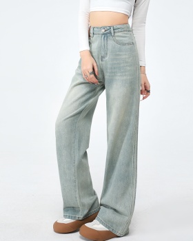 Spring wide leg pants loose casual pants for women