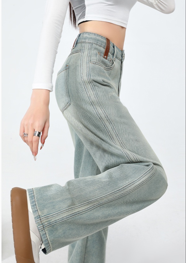 Spring wide leg pants loose casual pants for women