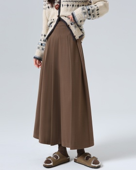 Autumn and winter drape skirt A-line business suit for women