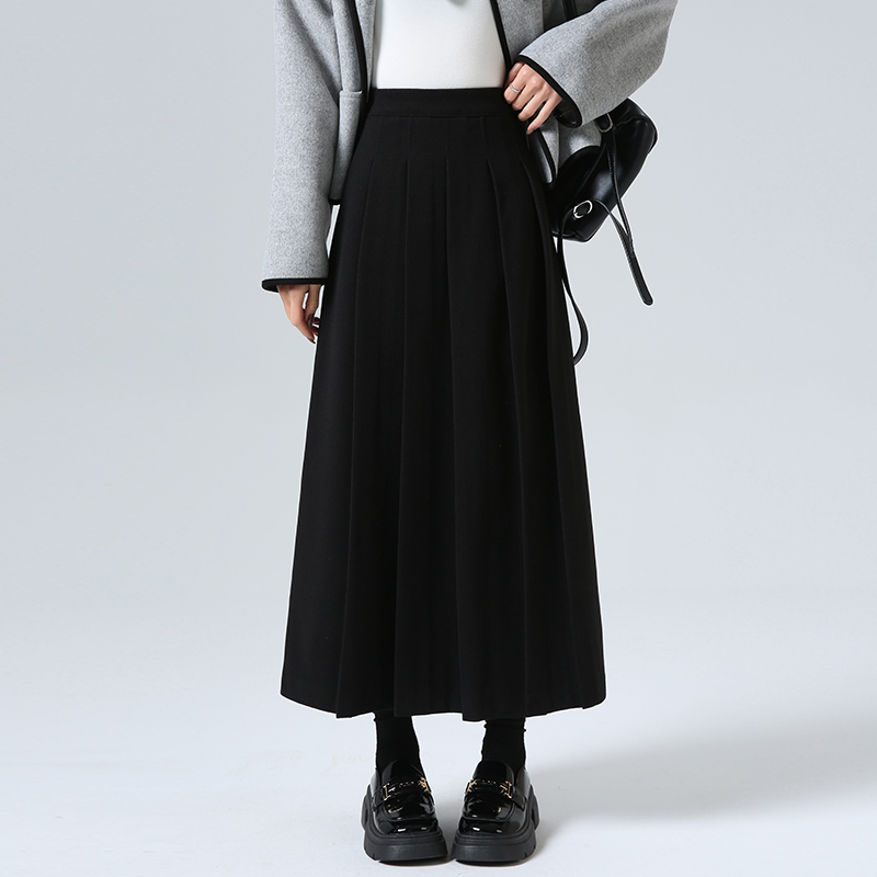 Autumn and winter drape skirt A-line business suit for women