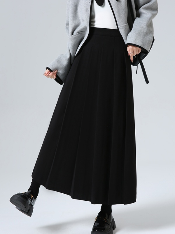 Autumn and winter drape skirt A-line business suit for women