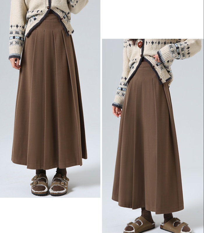 Autumn and winter drape skirt A-line business suit for women