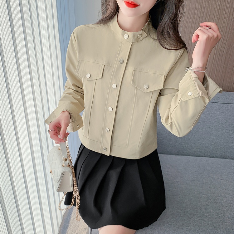 Spring retro work clothing Casual jacket for women