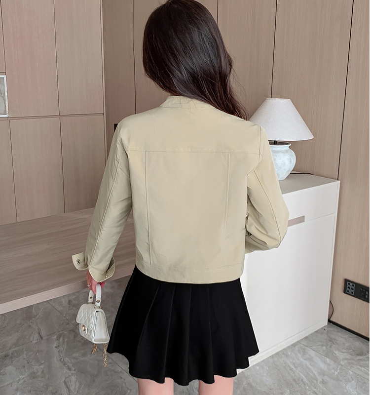 Spring retro work clothing Casual jacket for women